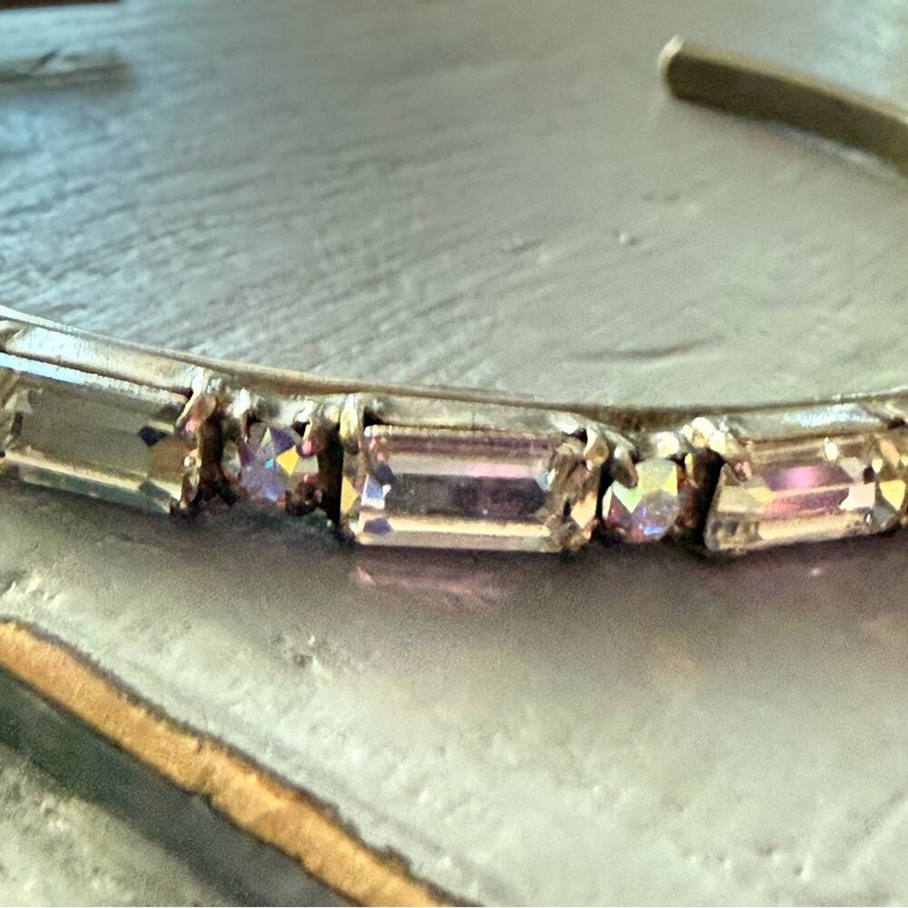 Sorrelli Crystal Hammered Cuff Bracelet - Picture 9 of 9